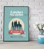 Poster Affiche Tournai 400, 4 sans cloches