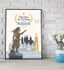 Poster Affiche Tournai Christine de Lalaing