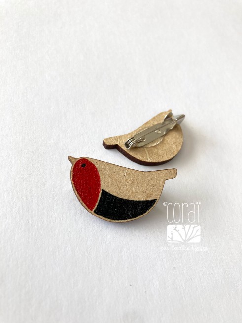 Broche rouge-gorge Broche rouge-gorge