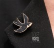 Broche rouge-gorge